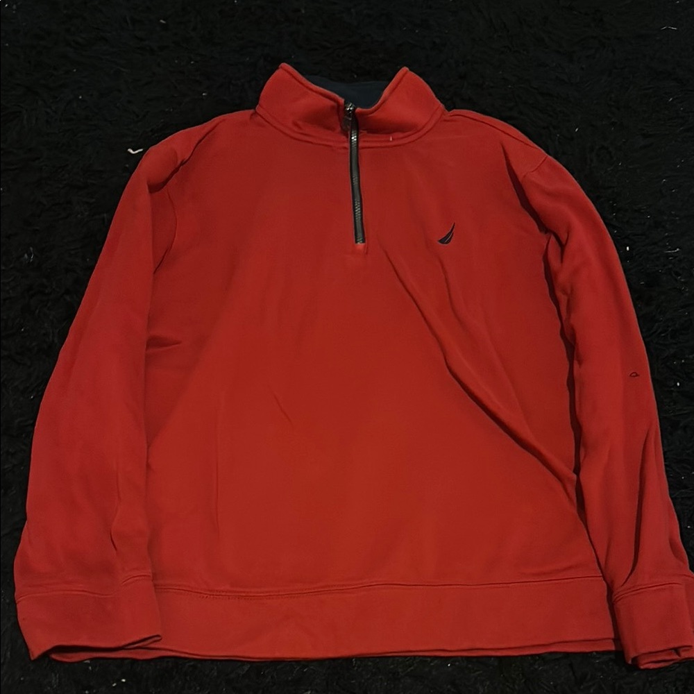 Nautica Red Pullover Jacket